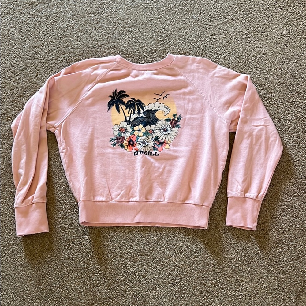 O'Neill Light Pink Women's Crew Neck Sweater